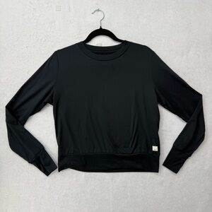 Vuori Black Crewneck Sweatshirt